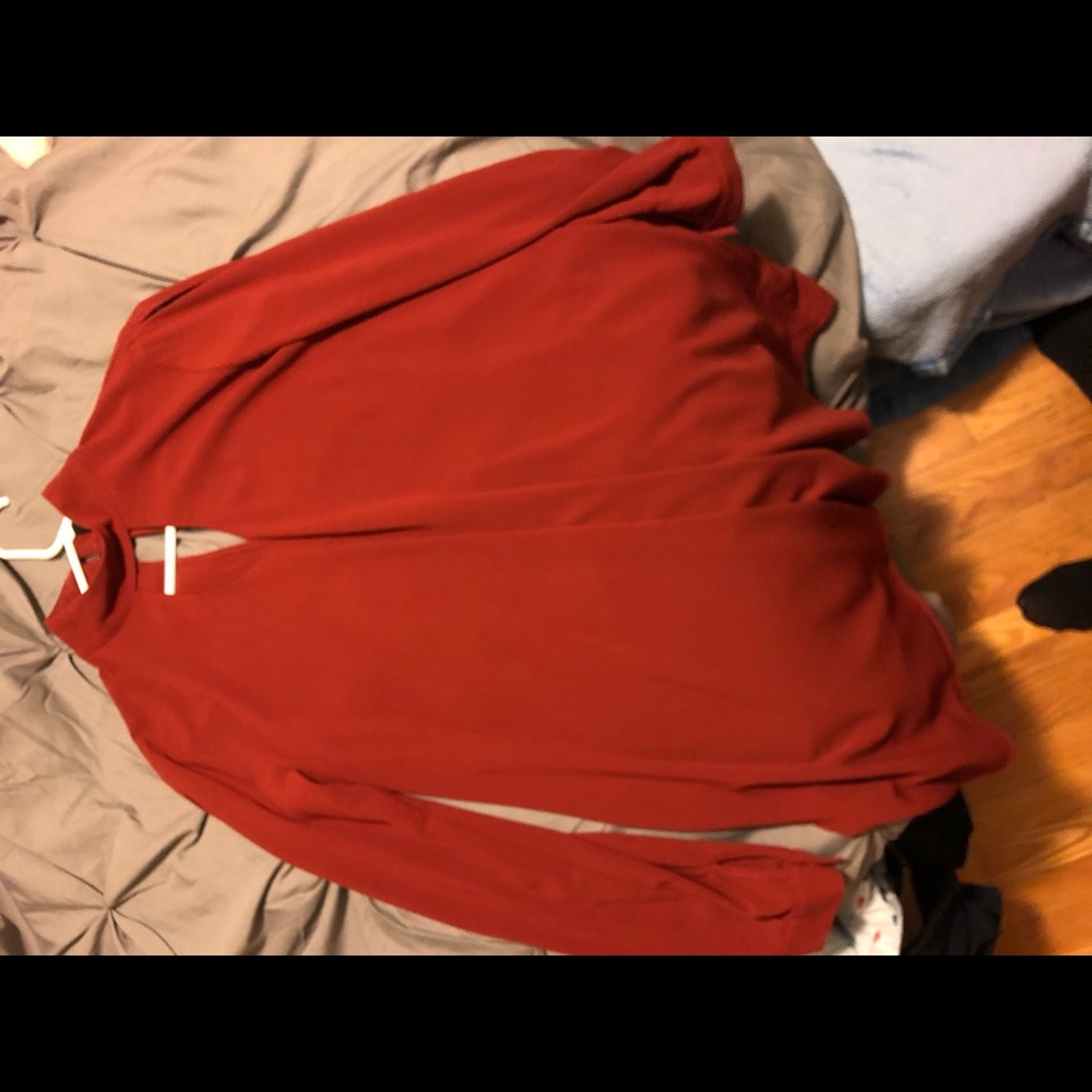 🧡2/$13 Red loose fitting dress - NWOT